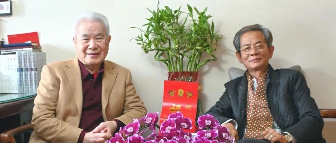 陈才雄会长、周建轩驻会会长看望在京潮籍老领导，送去新春祝福